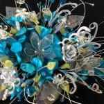 Bridal Bouquet In Turquois..